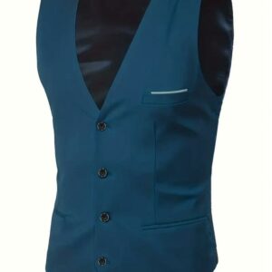 Lake Blue 3-Piece Suit For Men