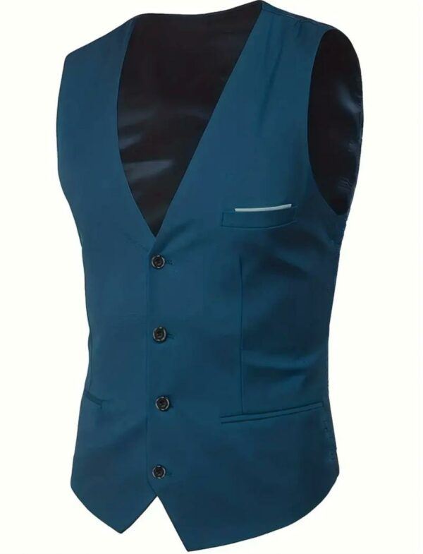 Lake Blue 3-Piece Suit For Men