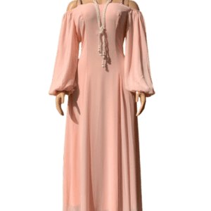 Peach Long Dress