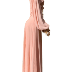 Peach Long Dress