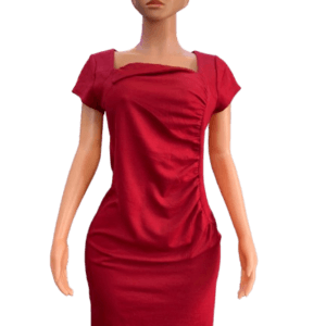 Red Coporarate Dress