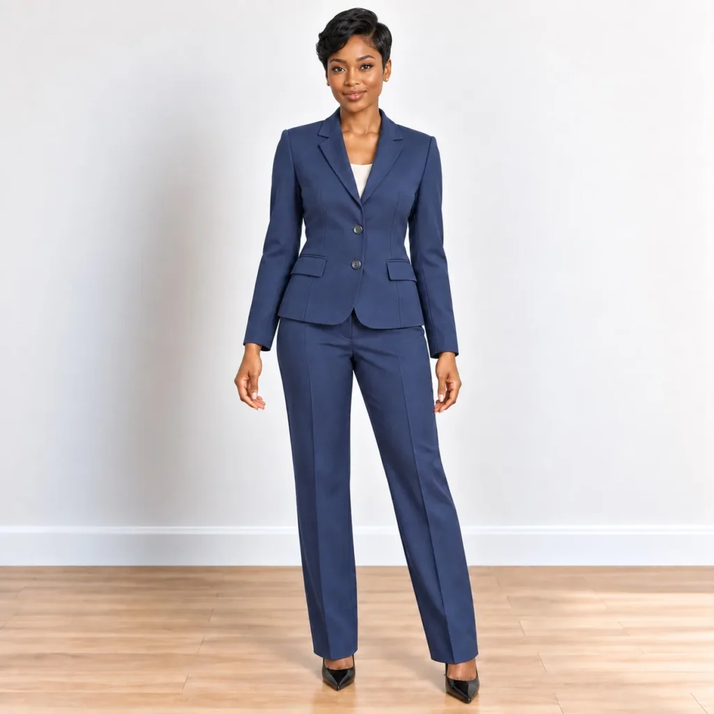 Blue blazer & trouser suit – photo 1